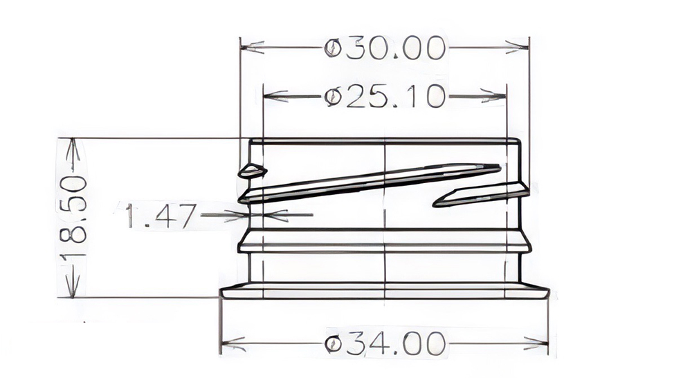 Water Filling Machine 12 30mm PCO3025 pet preform for water bottle