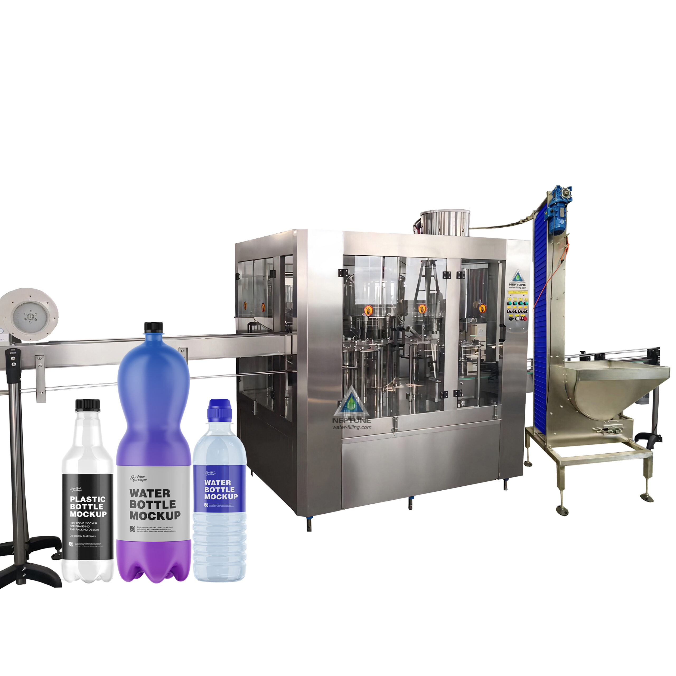 2000BPH Automatic Water Bottling Machine 1 883 bottle water filling machine scaled