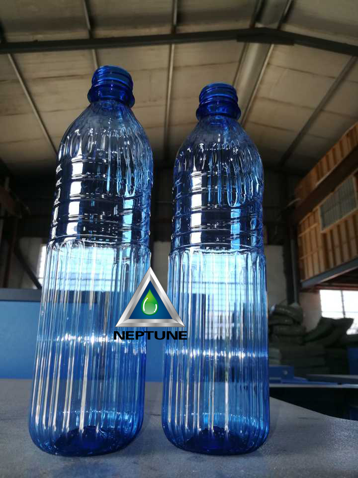 CM-A4 Water Bottle Making Machine 32 blue plastic pet mineral water bottle