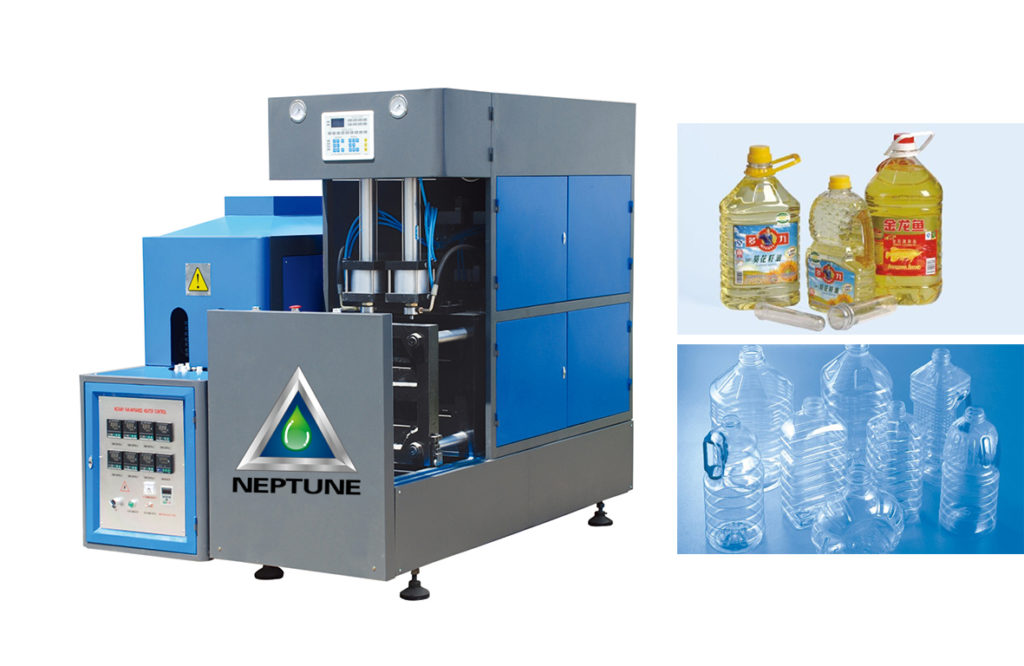 2-5L Semiautomatic Pet Bottle Blow Molding Machine 1 BM S2 5L BLOW MOLDING MACHINE