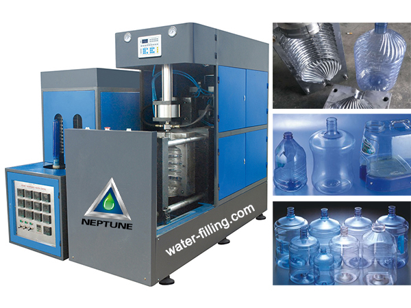 5 Gallon Water Bottling Machine Plant 13 BM S25L blow molding machine once use reuse bottle