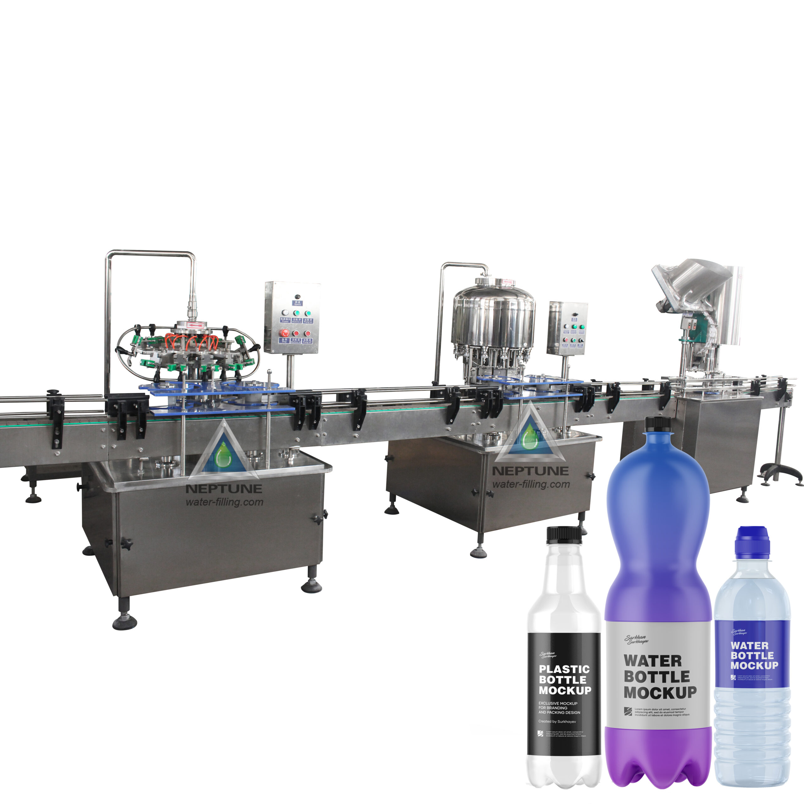 Water Bottling Machine Ex-Factory Price 14 linear water bottling machine scaled