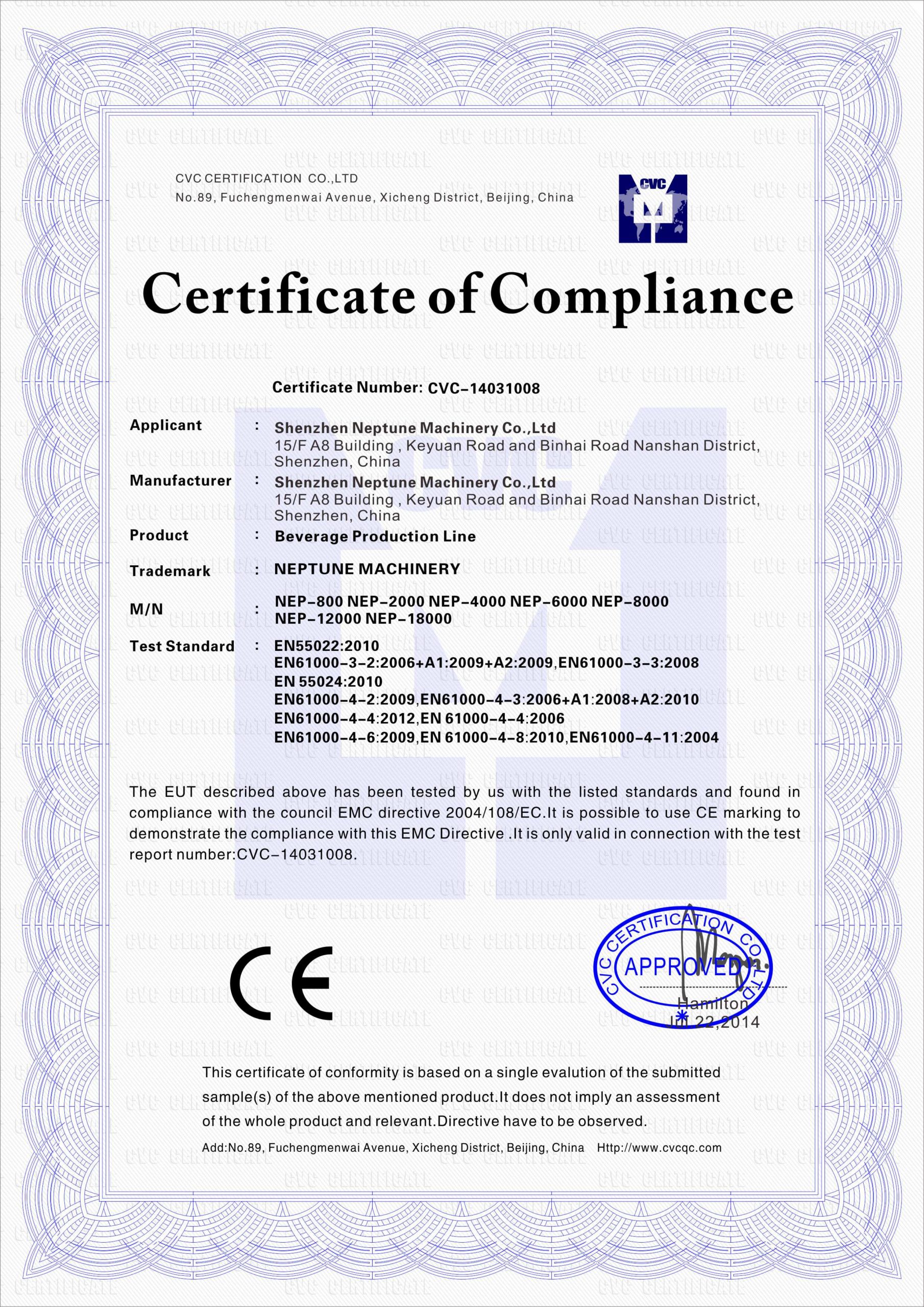 ABOUT US 6 NPETUNE MACHINERY CE CERTIFICATE scaled
