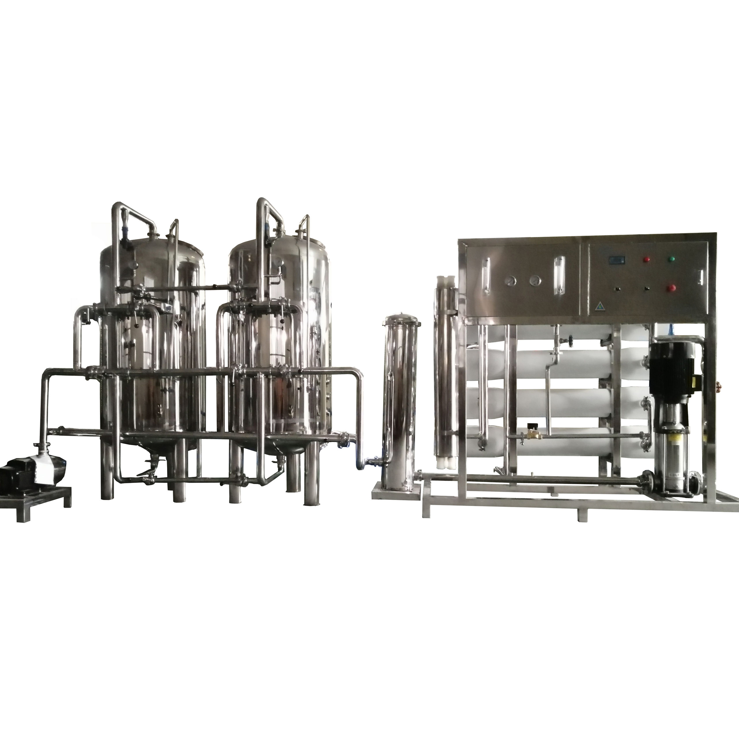 5000LPH RO Water Treatment Machine 1 fully stainless steel 5000LPH RO Water Treatment Machine included pipe is sus304