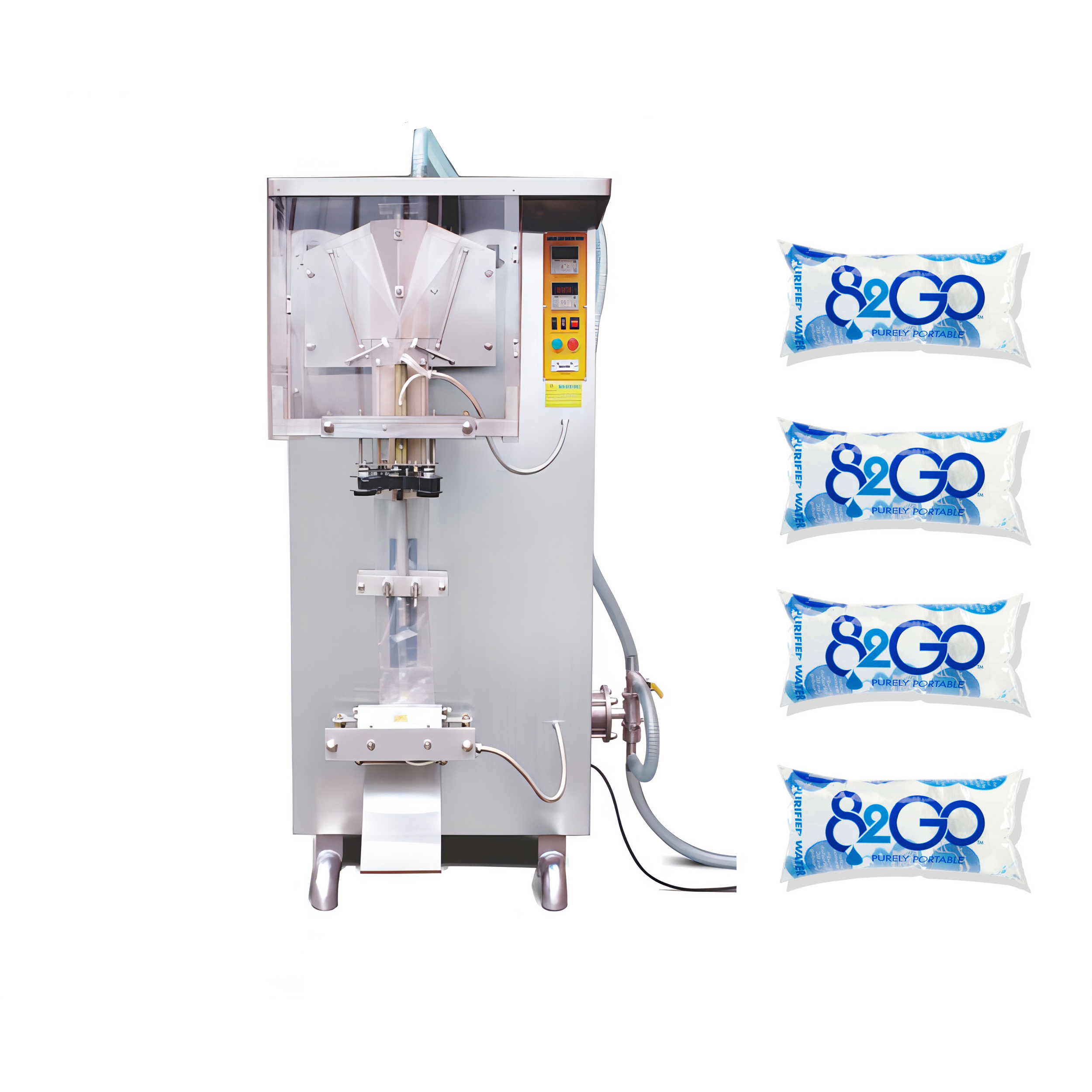 2in1 automatic sachet water sealing machine Plant 3 sachet water filling and sealing machine