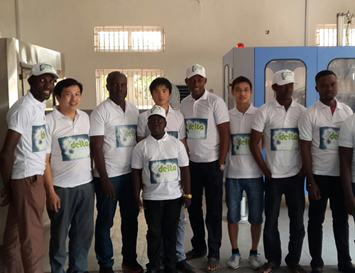 Africa branch for water bottling plant installation 1 NEPTUNE OVERSEA INSTALLATION